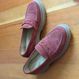 Portland Leather Patina platform loafers